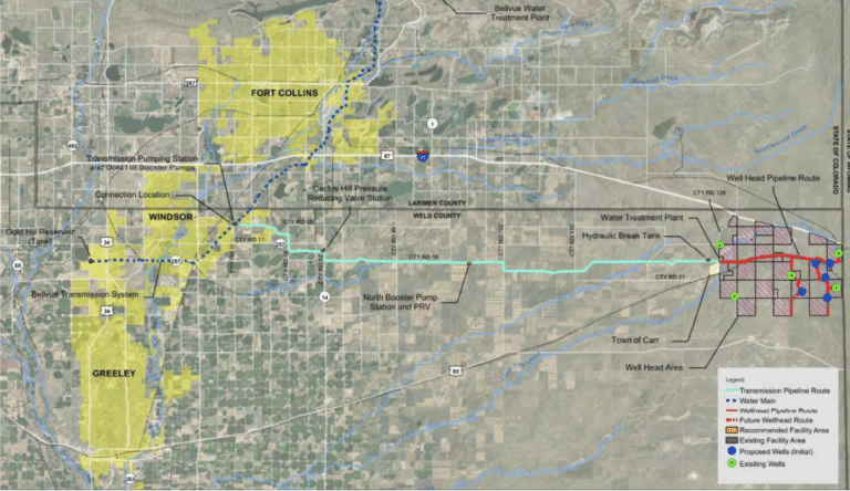 Greeley City Council introduces eminent domain authorization for Terry Ranch pipeline