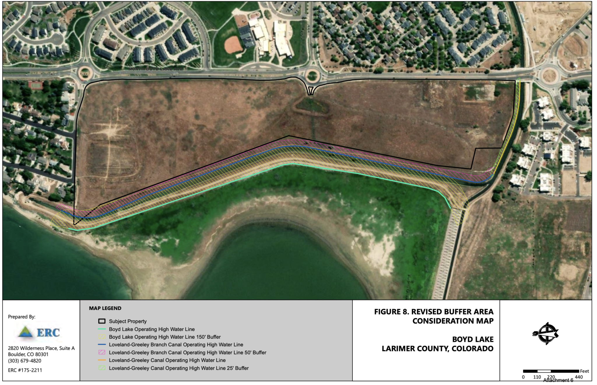 Centerra West aerial map