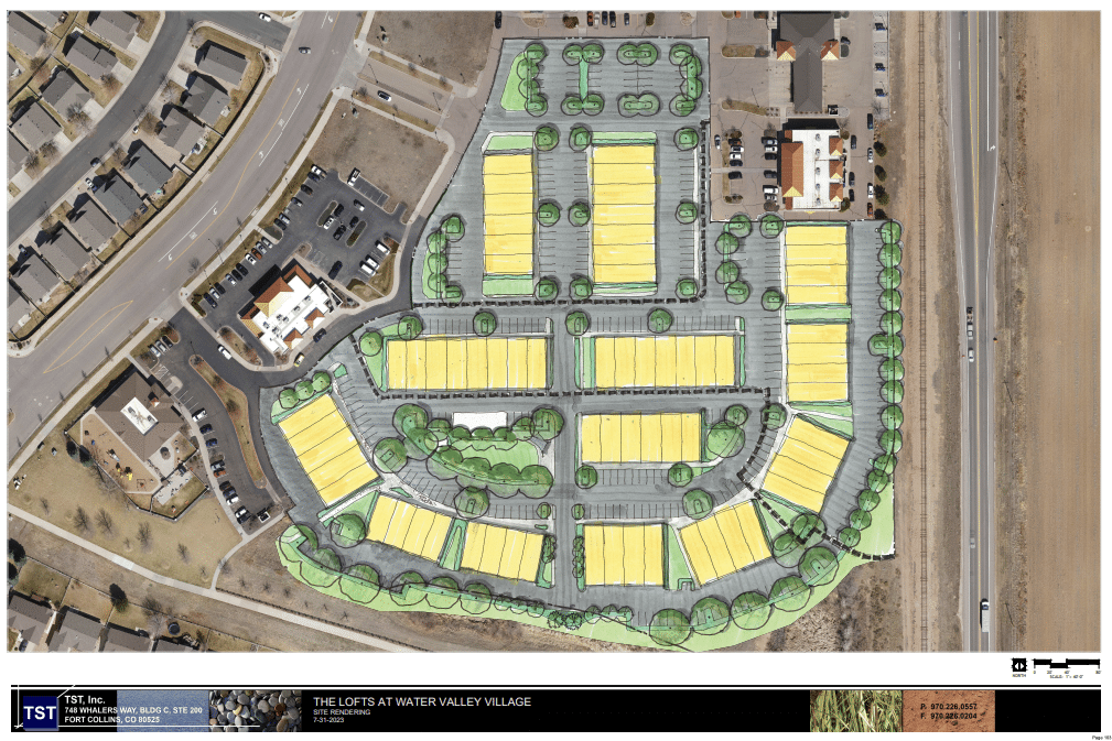 Lofts site plan