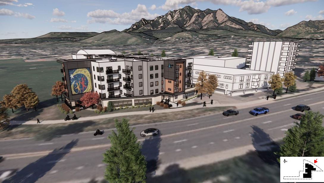 rendering of 777 Broadway in Boulder