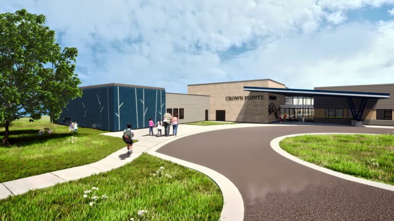 Crown Pointe Academy expansion