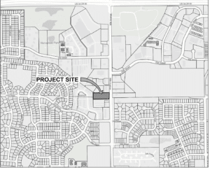 A vicinity map for SPL Labs in Greeley.