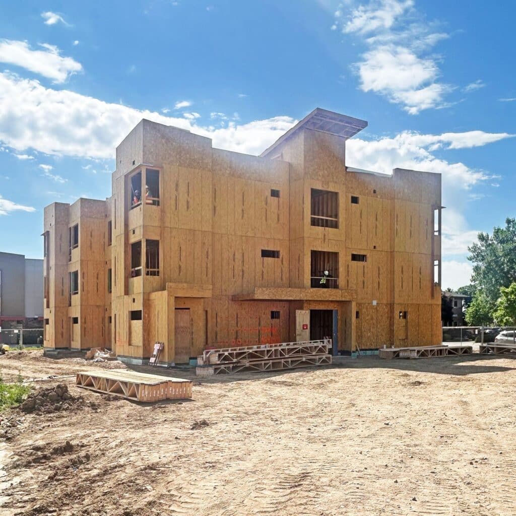 Phase 3 of The Edge, an affordable-housing complex in Loveland, is under construction and is expected to open by fall.