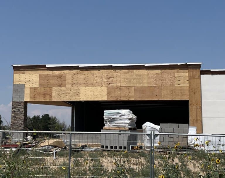 AutoZone under construction in Greeley.