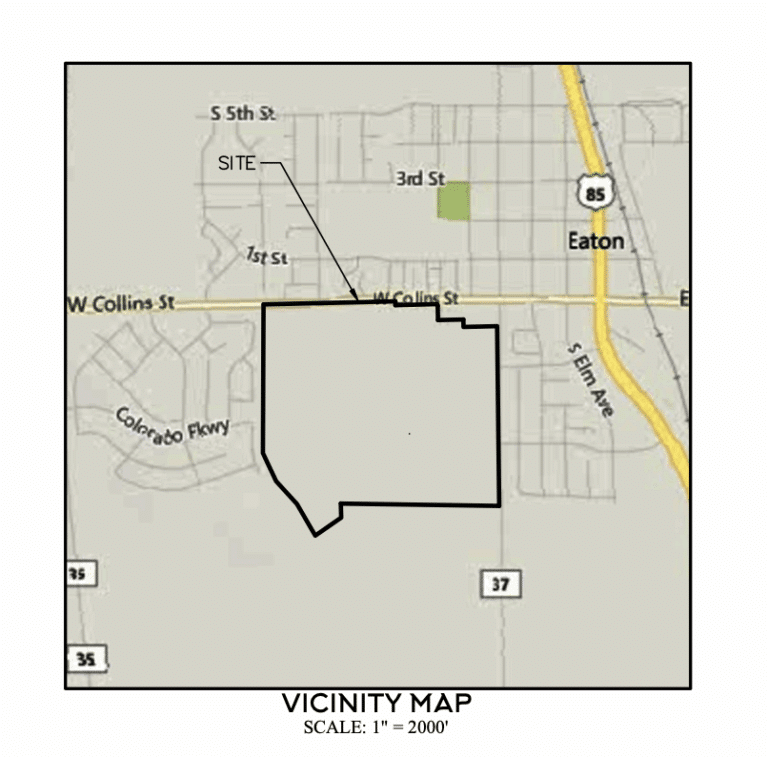 Brown Farm map, Eaton