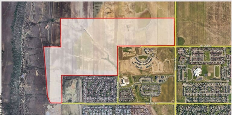 Ponderosa Ridge map