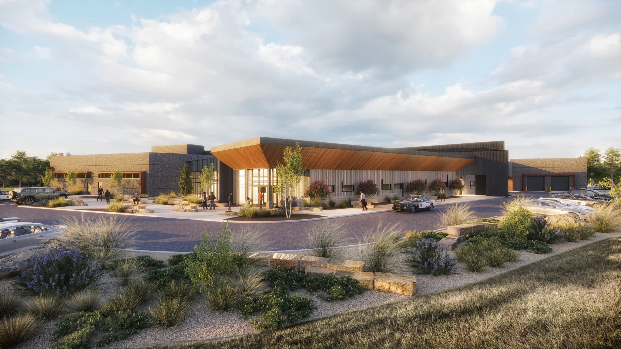 A new $35 million police station will be built at 3819 Saint Vrain St. directly south of the existing city building.