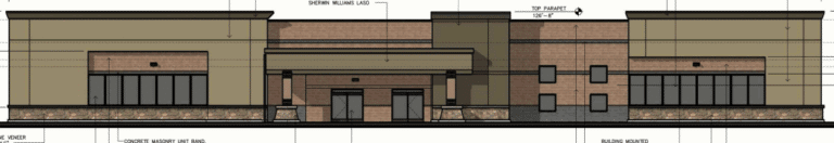 artist rendering of Goodwill store