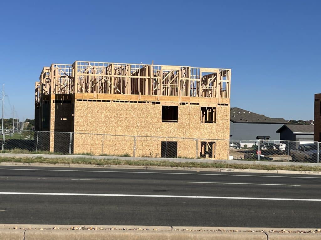 construction of The Element at Northridge Trails