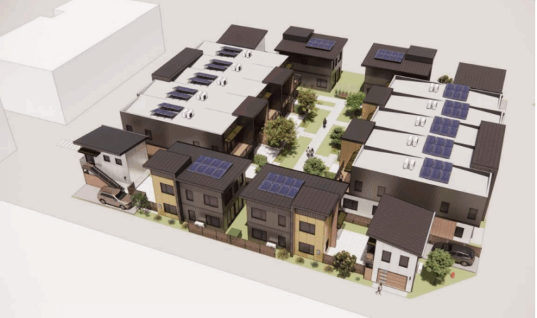 An artist’s rendering of the residential project planned for 4188 Main St. in Westminster.