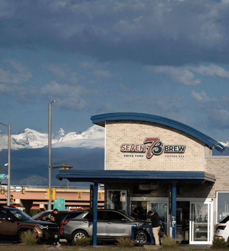 7Brew Coffee stand in Firestone, Colorado