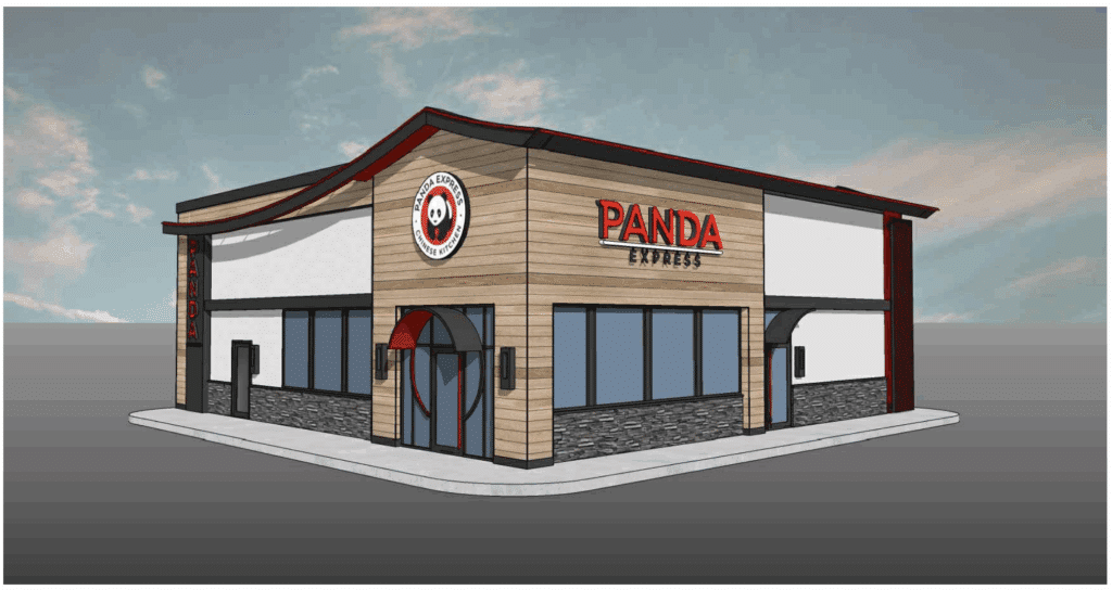 Panda Express artist rendeering