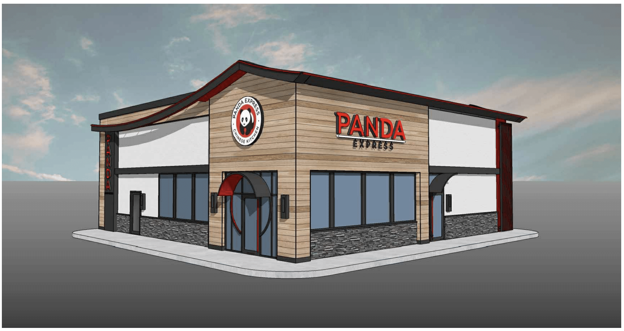 Panda Express artist rendeering