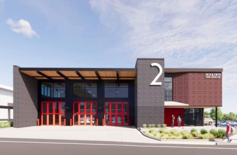 Boulder Fire Station 2 rendering