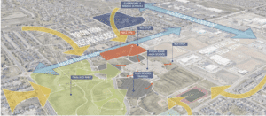 Fot Collins Community Center Site map