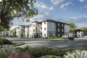 artist rendering of the Ellory in Timnath