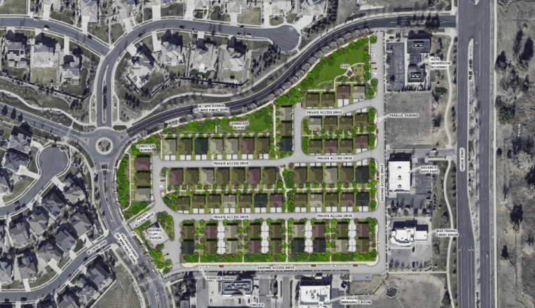 Cobblestone Crossing site plan