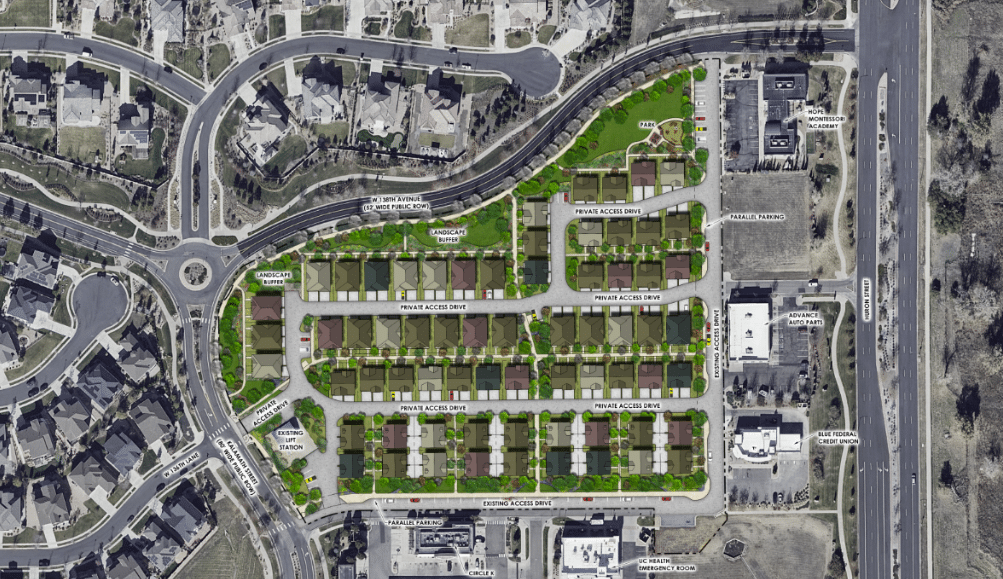 Cobblestone Crossing site plan