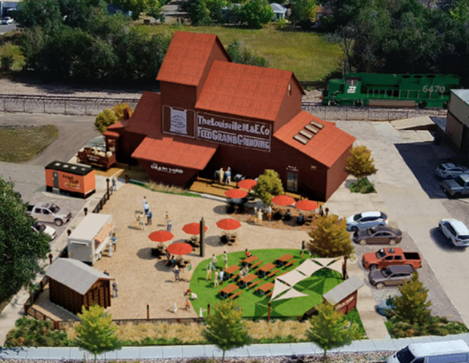 Louisville grain-elevator rendering
