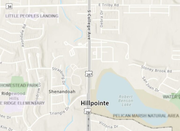 Hillpointe map