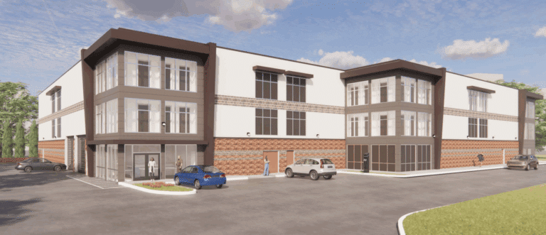 Lafayette Self-Storage rendering