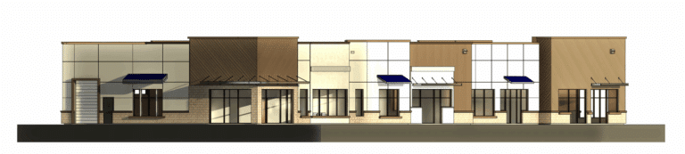 Artist’s rendering of the planned 9,930-square-foot building in the Centerplace marketplace.