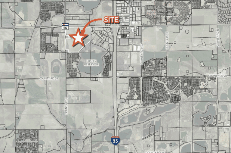 A map shows the location of the planned Ariet’s Grove development.