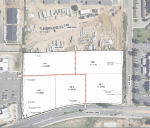 Lariat II site plan in Greeley