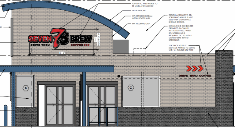 Artist Rendering of 7 Brew planned in Greeley