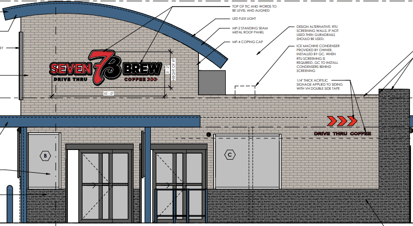 Artist Rendering of 7 Brew planned in Greeley