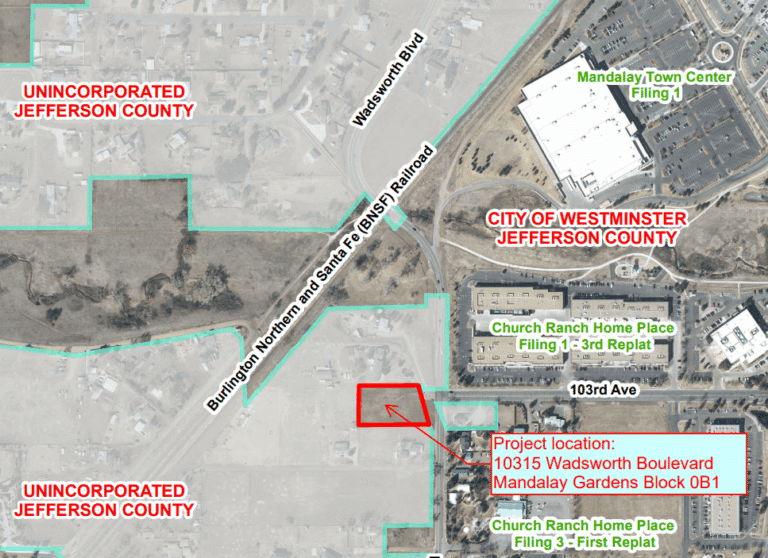 Ralston Development LLC has proposed a flex building on the southwest corner of West 103rd Avenue and Wadsworth Boulevard.