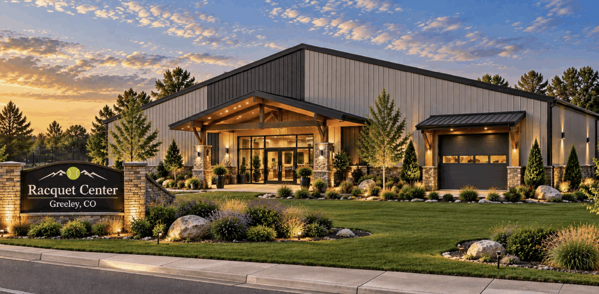 Greeley Tennis Center rendering